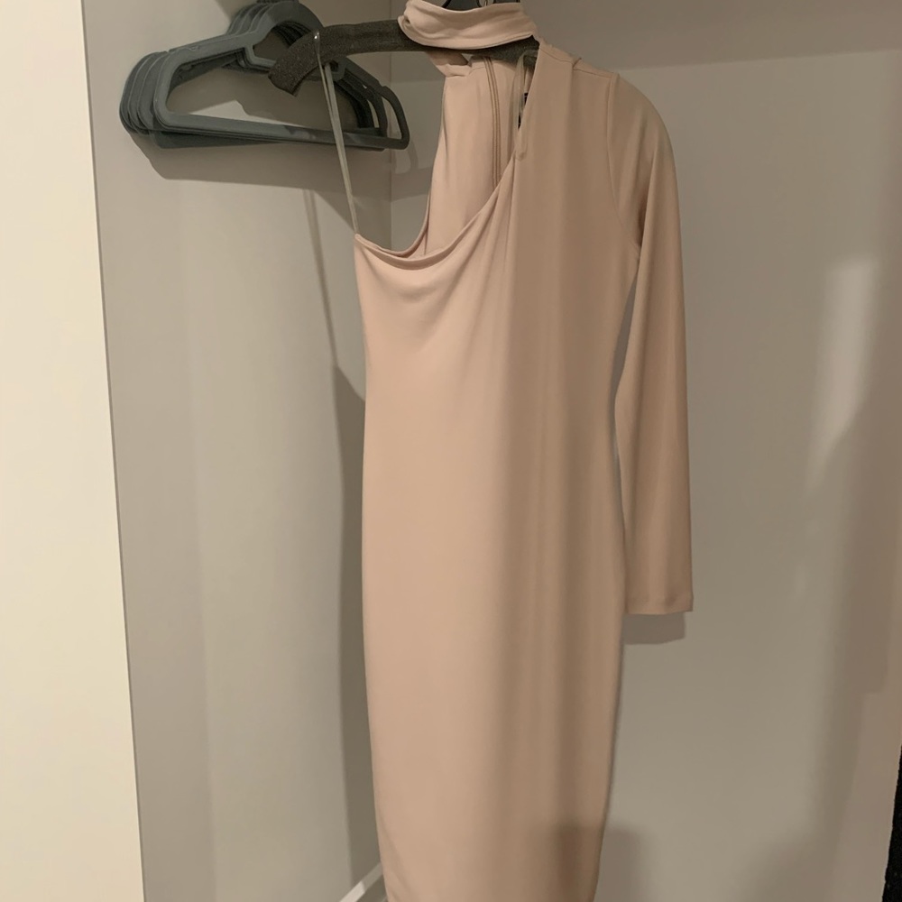 Nookie Girl Talk One Shoulder Midi Dress - M